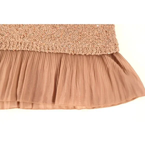 ALFANI by women's Sequin Knit Sweater with Pleated Sheer Hem‎ Size P/XL - Picture 11 of 16